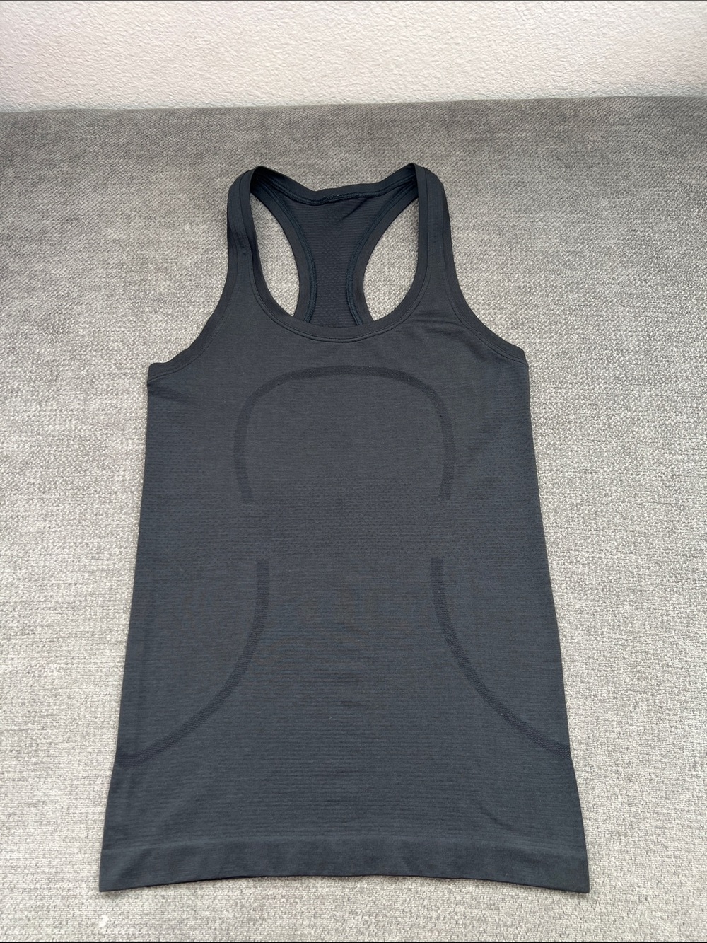 lululemon athletica Black Racerback Performance Tank